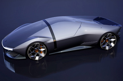 迎接未来的兰博基尼E_X电动概念汽车设计